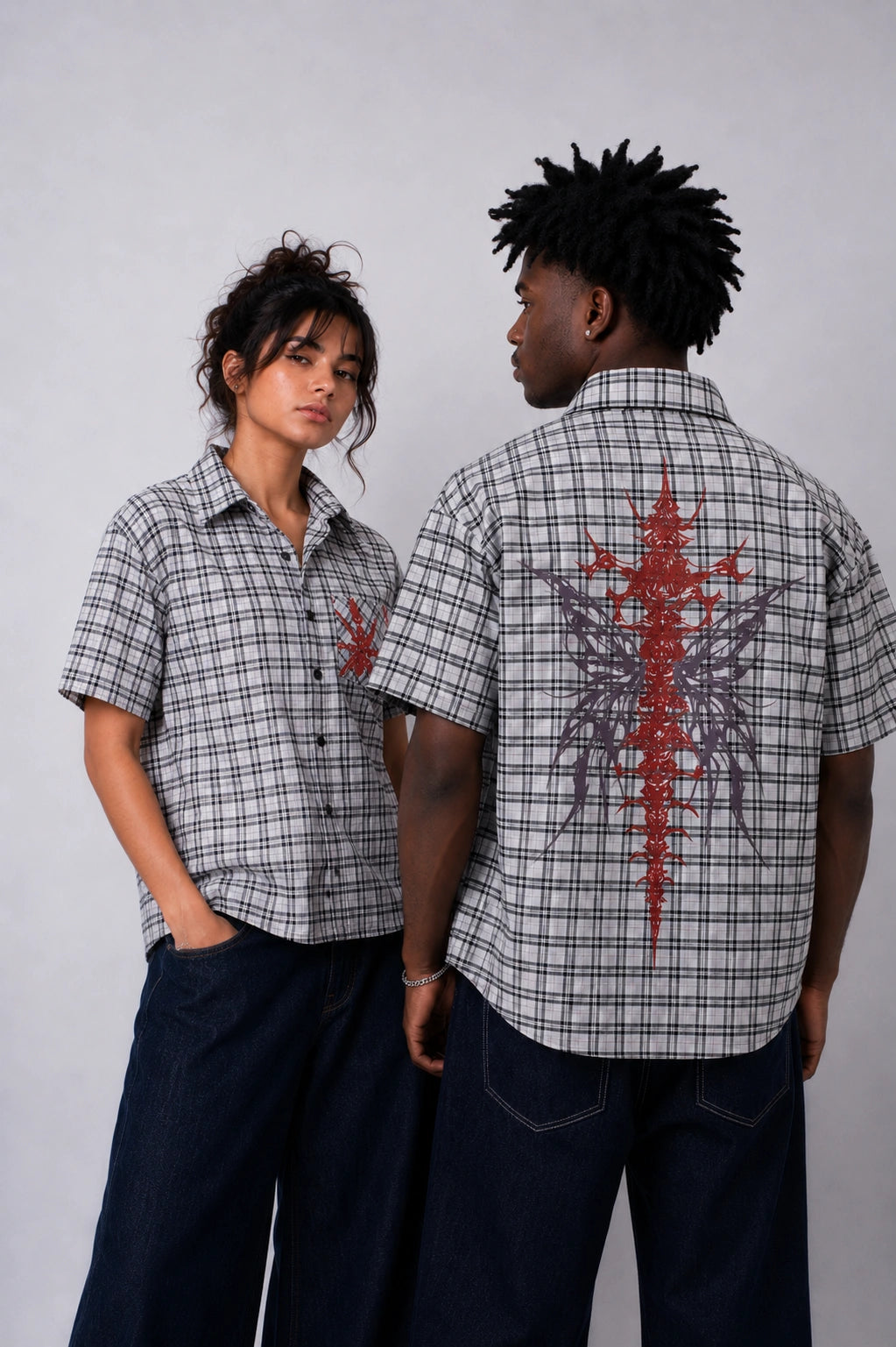 Plaid-Button up