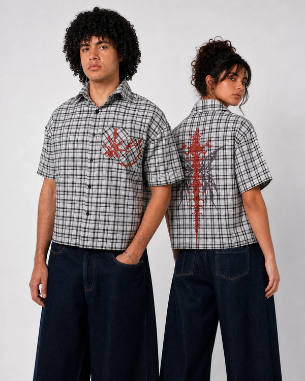 Plaid-Button up