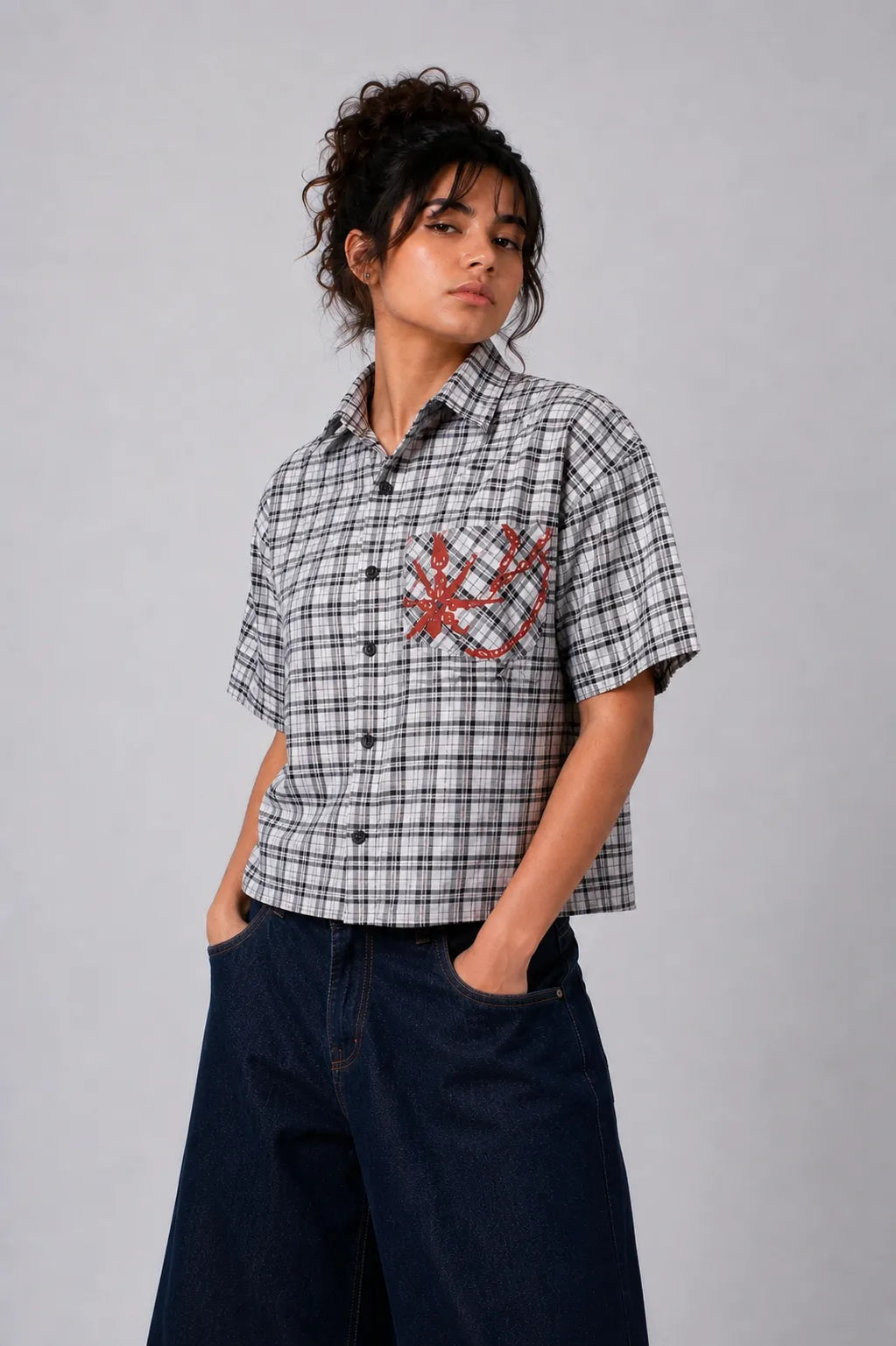 Plaid-Button up